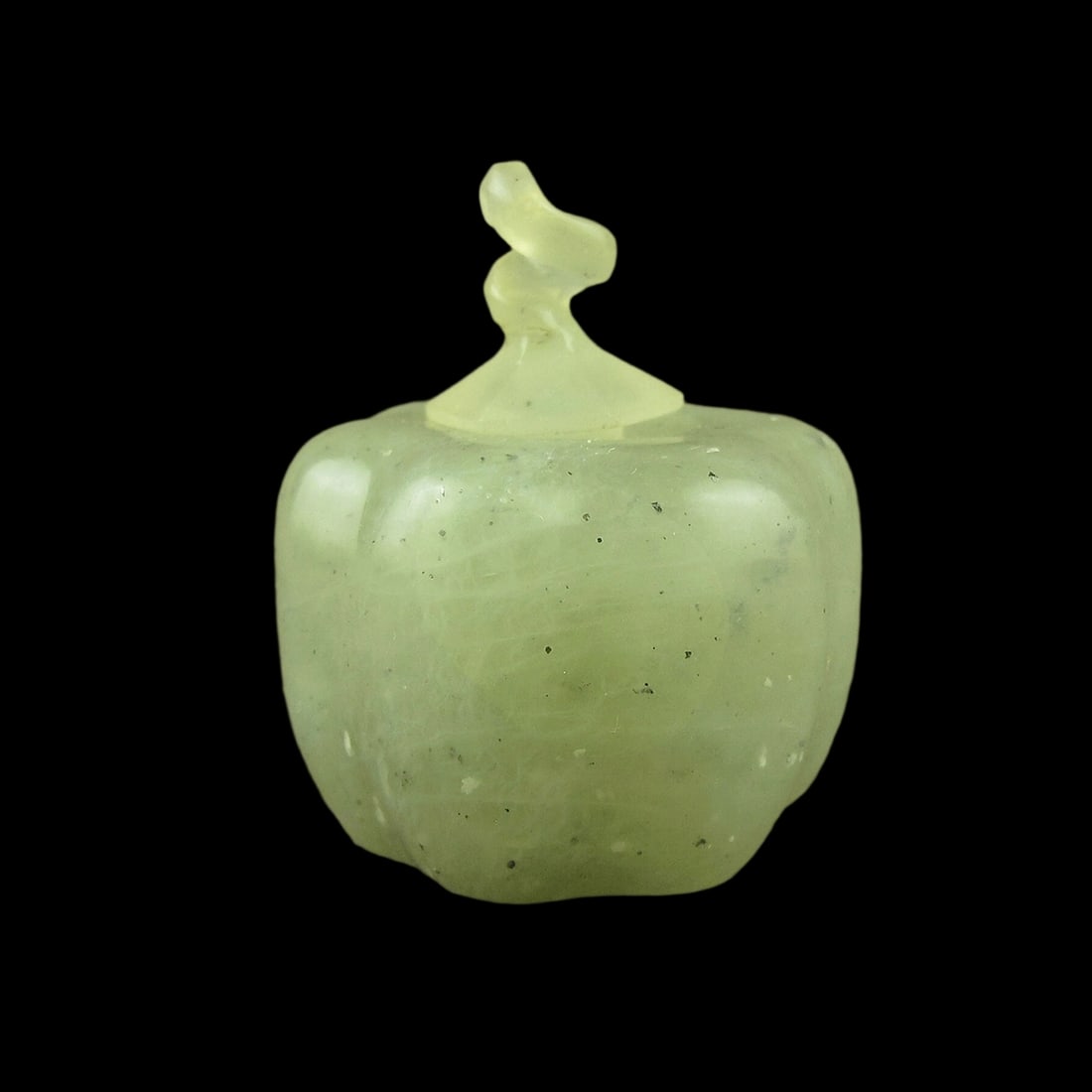 Chinese Old Style Gourd Motif Jade Snuff Bottle (1 of 6)