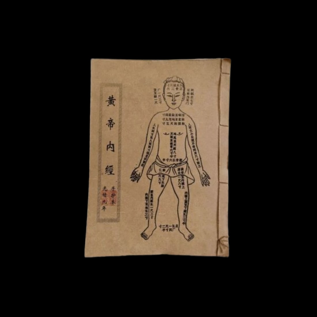 Chinese Vintage Style Book Replica Medical Emperor (1 of 4)