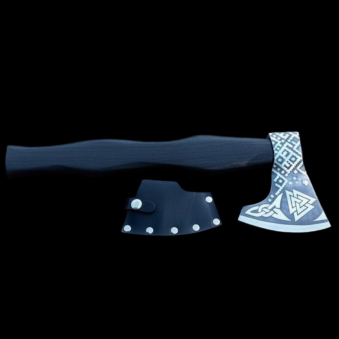 Custom Handmade Carbon Steel Viking Norse Axe Throwing Axe (1 of 4)