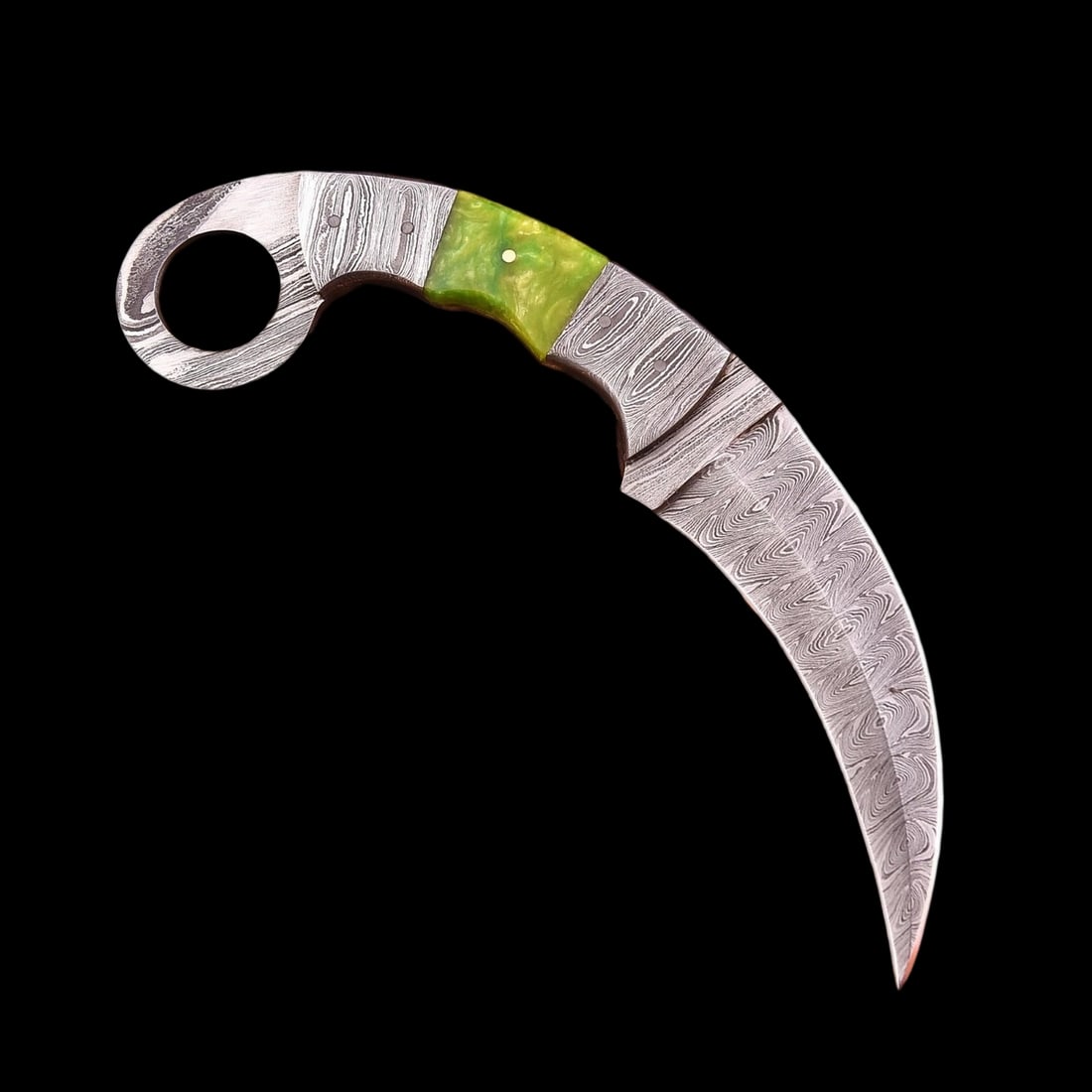 Handmade Carbon Steel Unique Design Survival Karambit Knife Sheath (1 of 4)