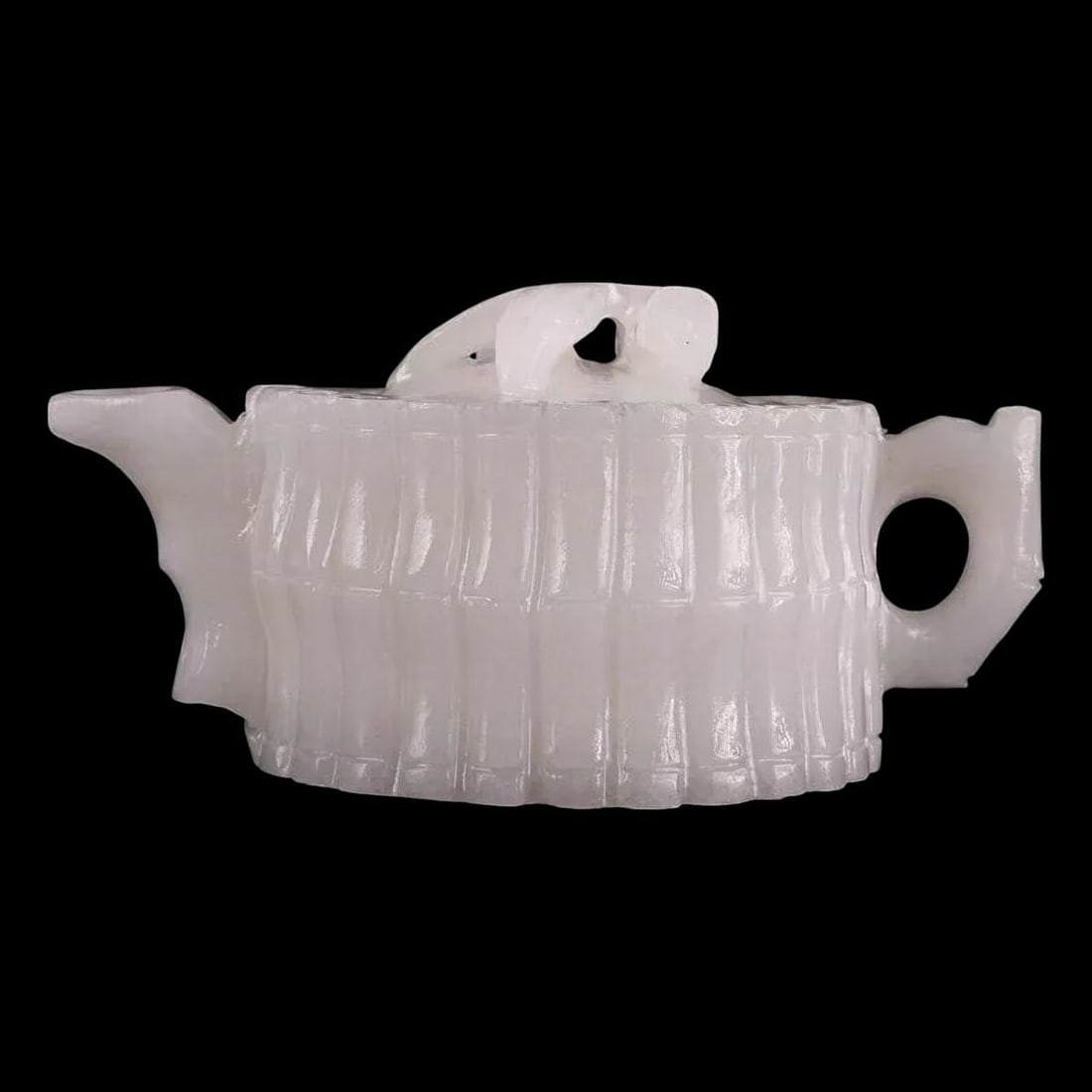 Traditional White Jade Handmade Tea Tableware Set - 2