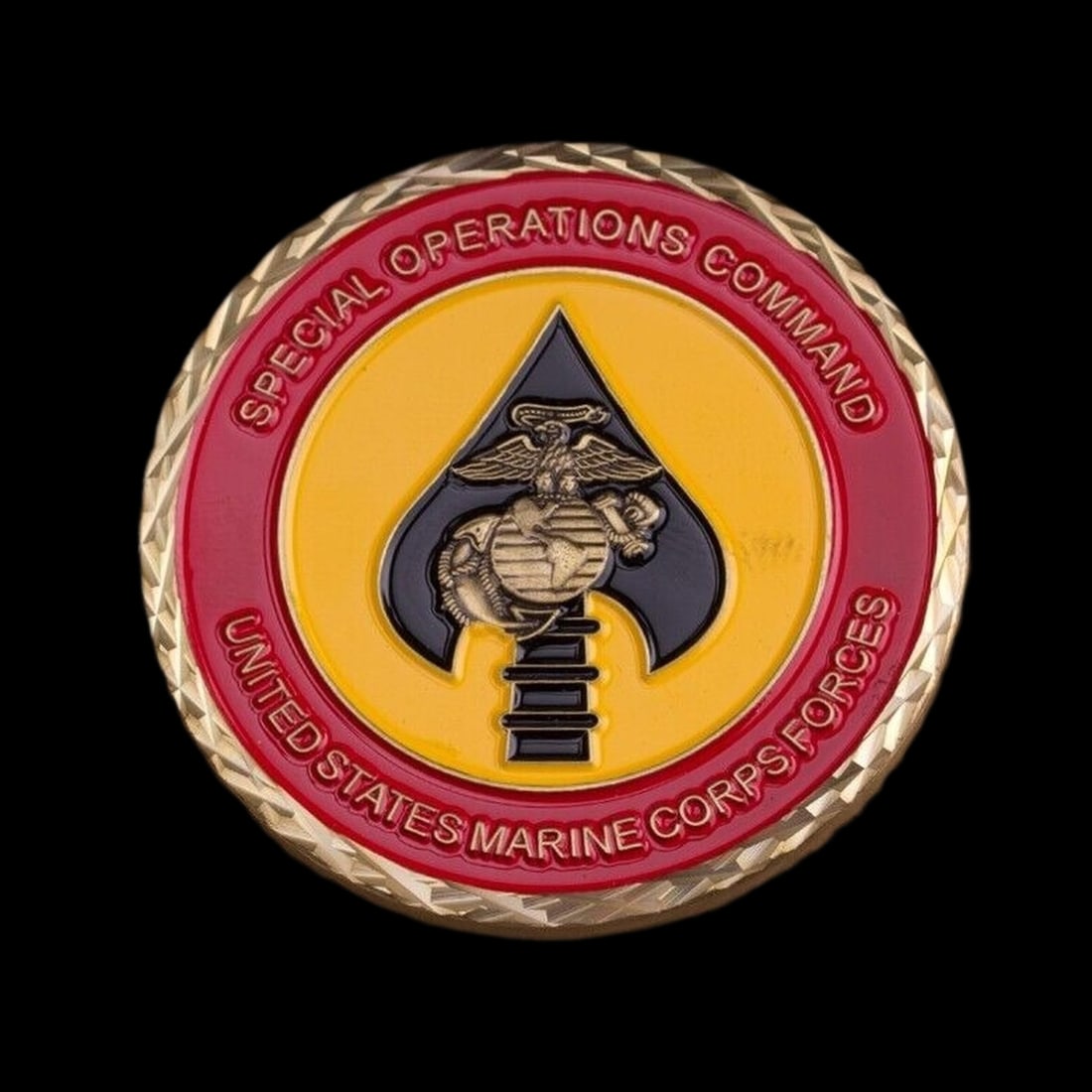 Numismatic Skull Dagger Marine Raider Coin Medal (1 of 2)