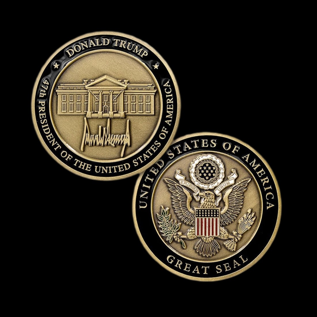 Political Collectible US President MAGA Medal Coin (1 of 1)