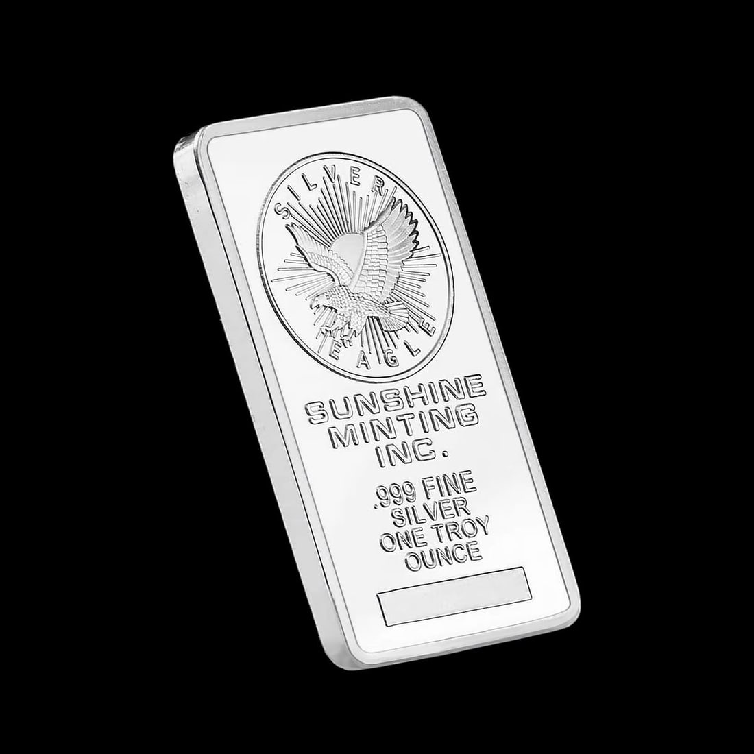 American Silver Eagle Design Silver Bar Replica - 3