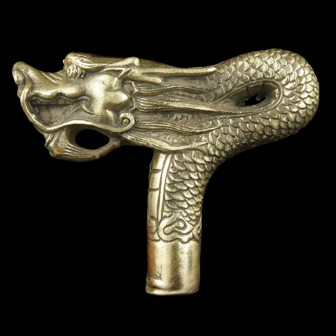 Unique Retro Oriental Dragon Shape Cane Handle - 2