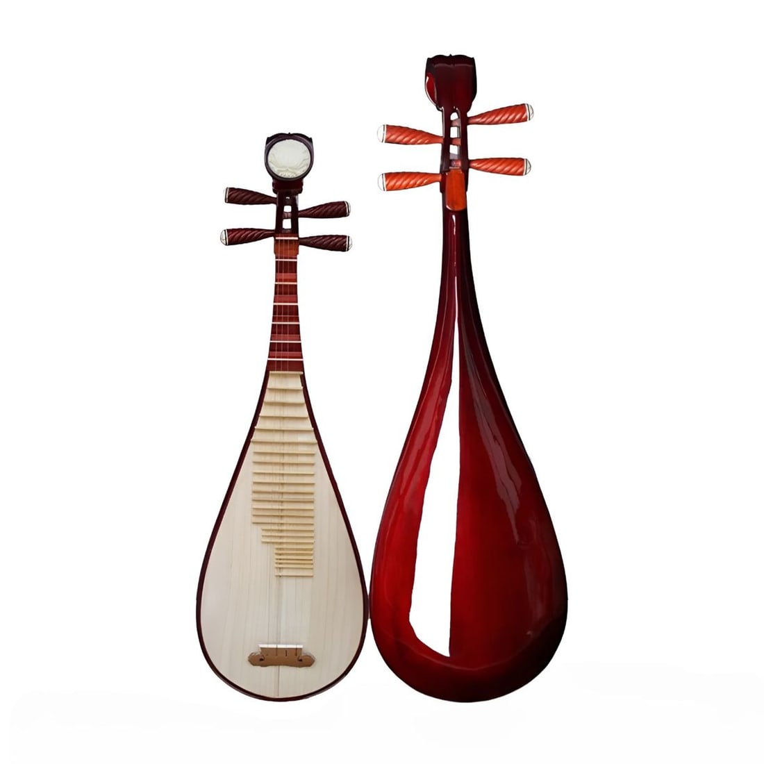 Rosewood Paulownia Ethnic Lute String Instrument (1 of 6)