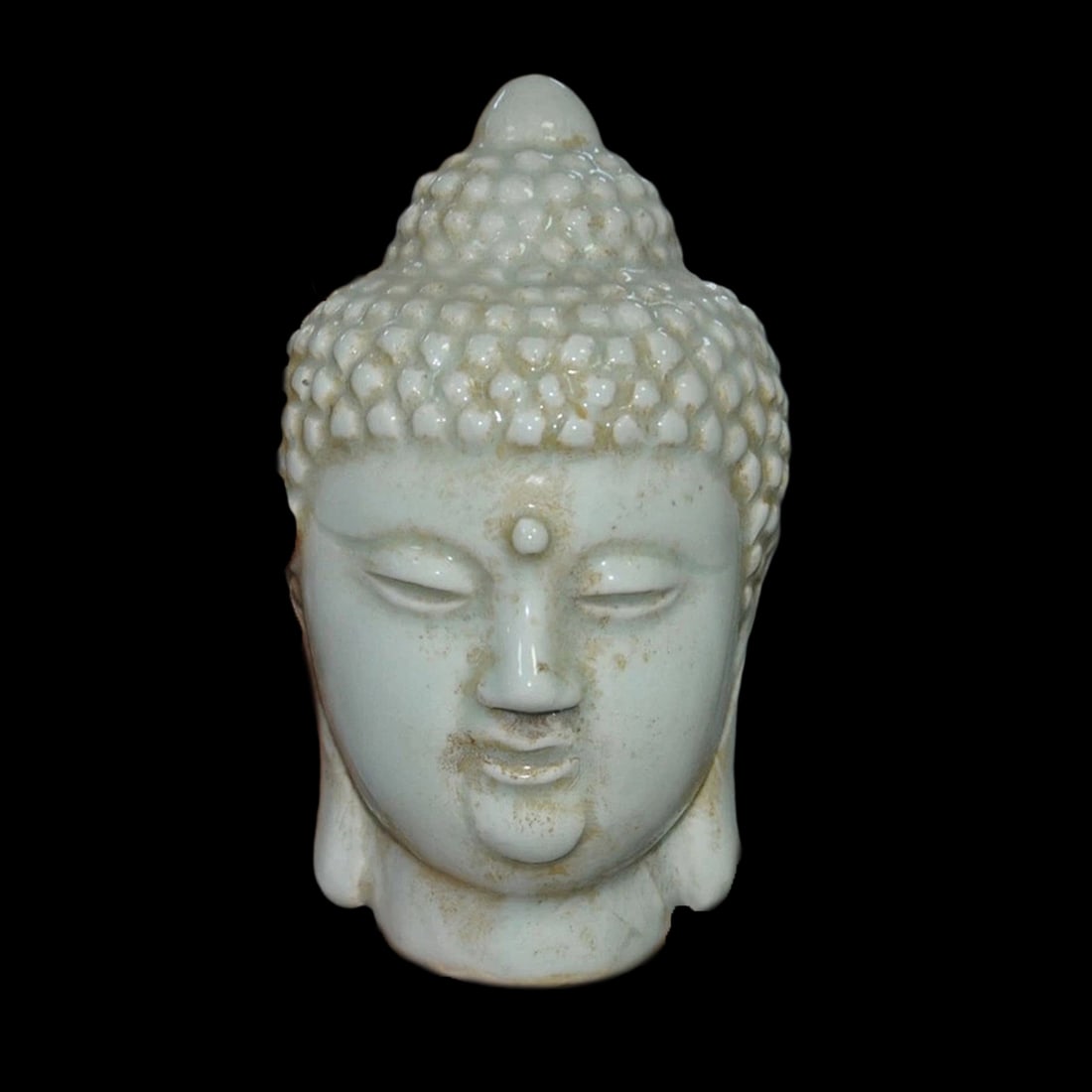 Chinese Handwork Porcelain Shakya Bust Sculpture (1 of 5)