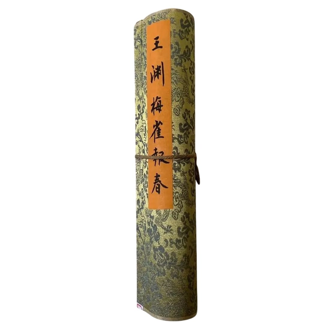 Chinese Plum Blossom Birds Motif Scroll Painting (1 of 12)