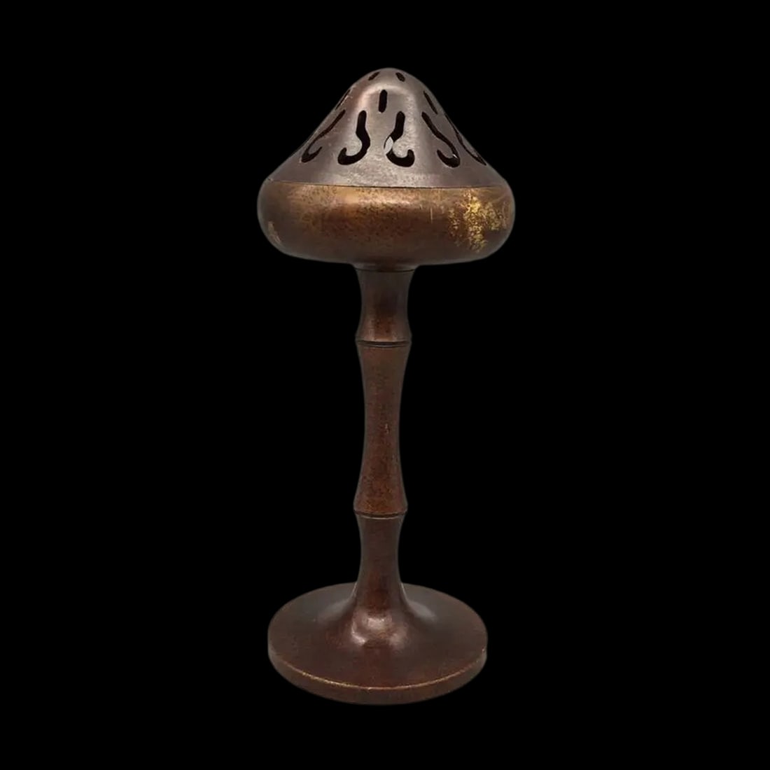 Chinese Handwork Old Style Brass Burner Incense (1 of 4)