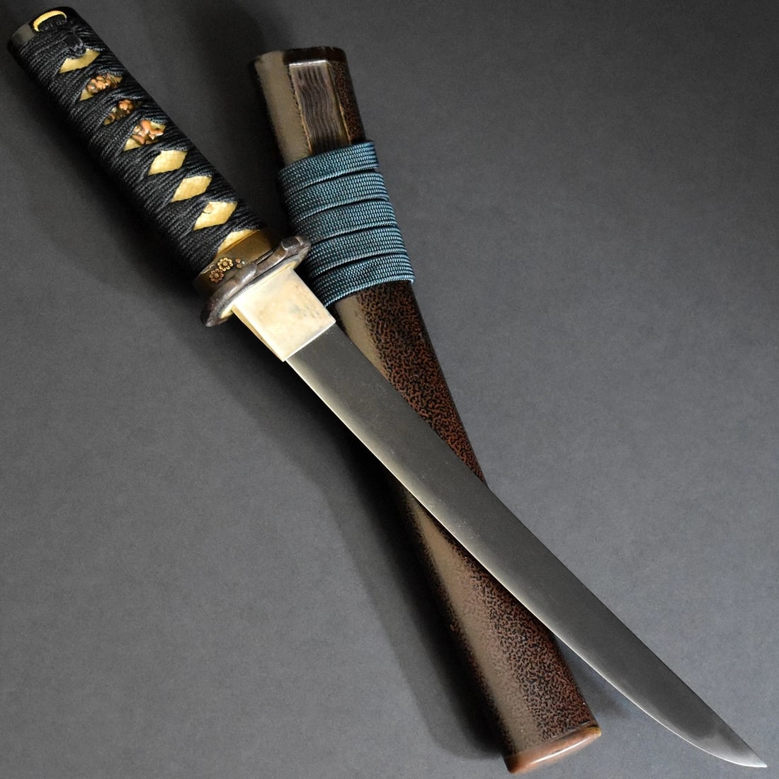 Custom Tamahagane Steel Hirazukuri Hada Hamon Mumei Katana Blade (1 of 11)
