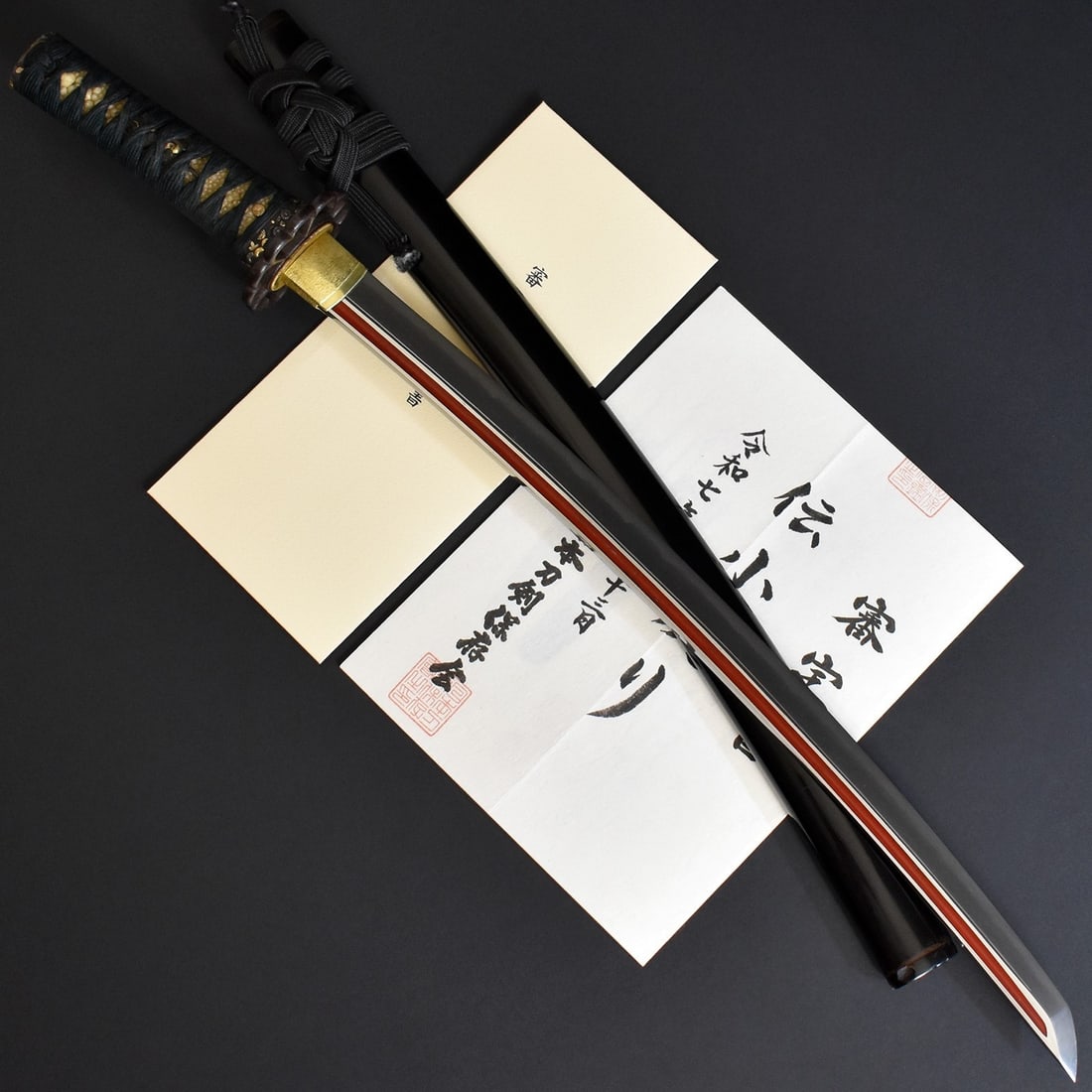 Signed Banshu Masakuni Edo Era Tanto Sword Weapon (1 of 18)