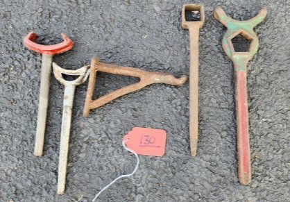 Lot of Fire Department Wrenches (1 of 1)