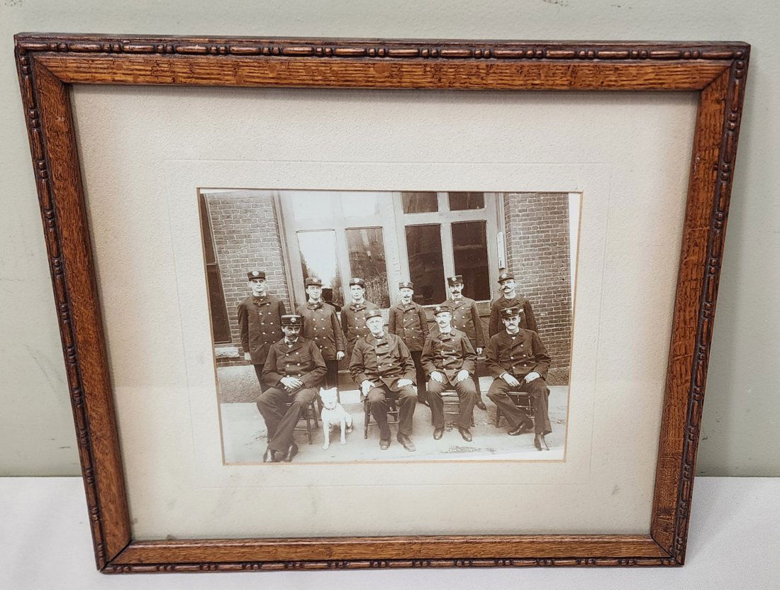 Framed Photo of Firefighters (1 of 3)