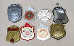 Lot of Childrens Firefighter Badges