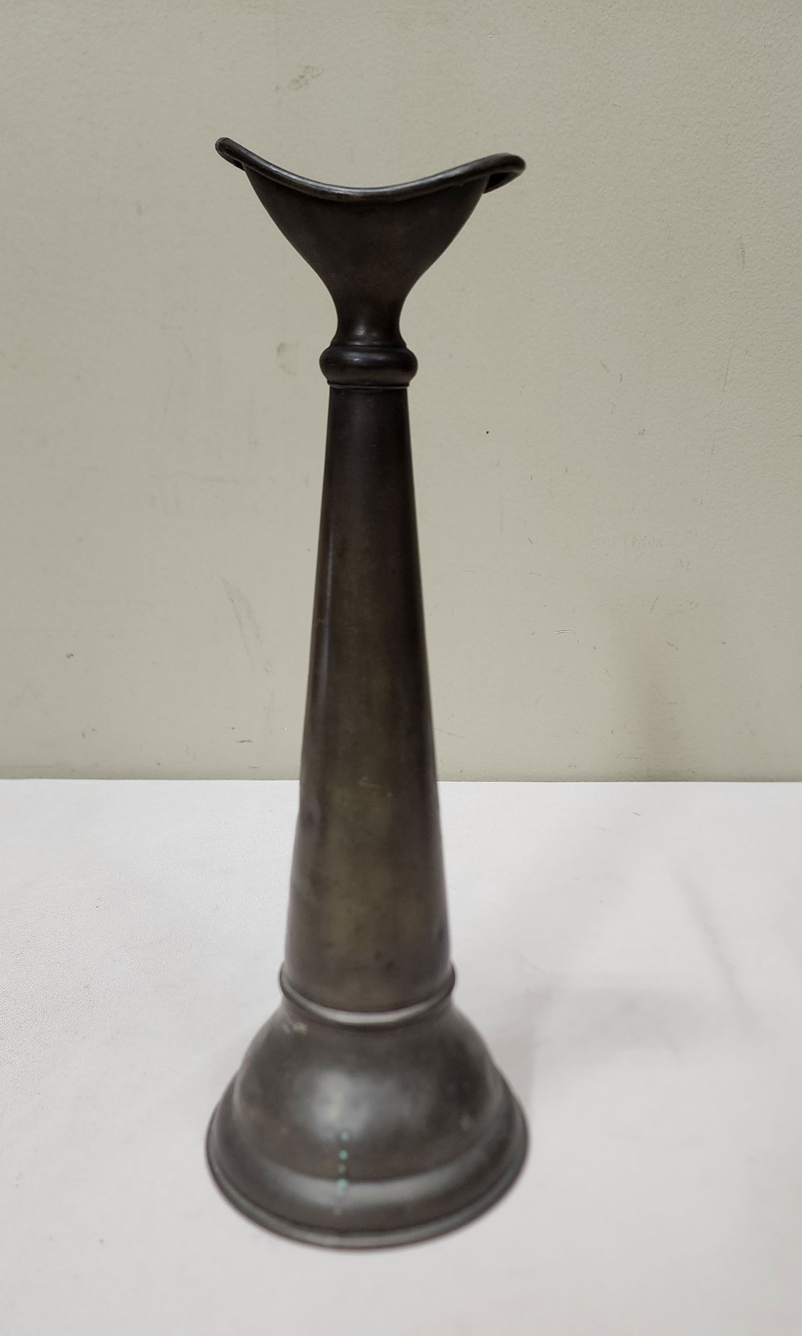 Early Brass Fire Department Speaking Trumpet (1 of 4)