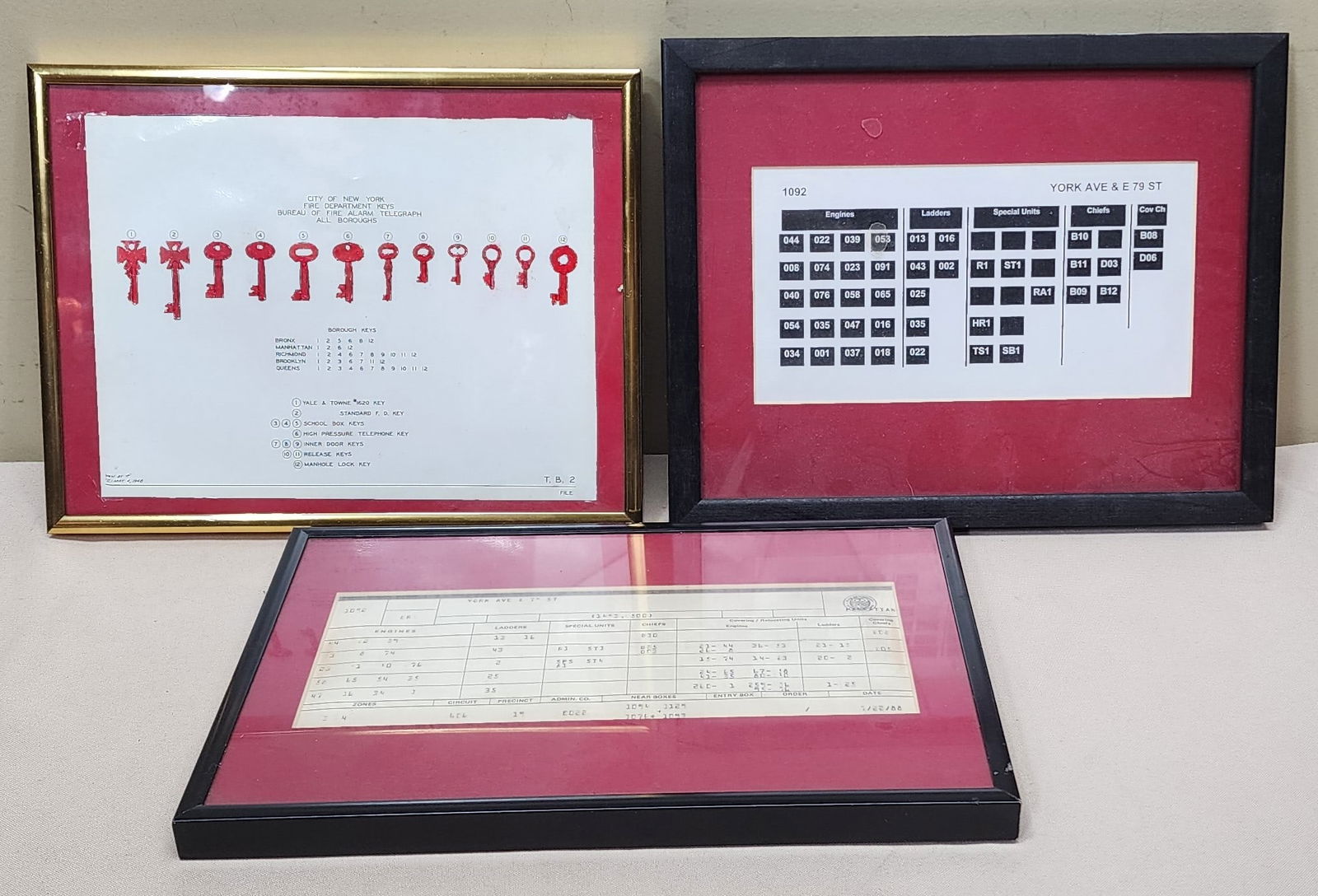 Lot of FDNY Fire Alarm Items (1 of 4)