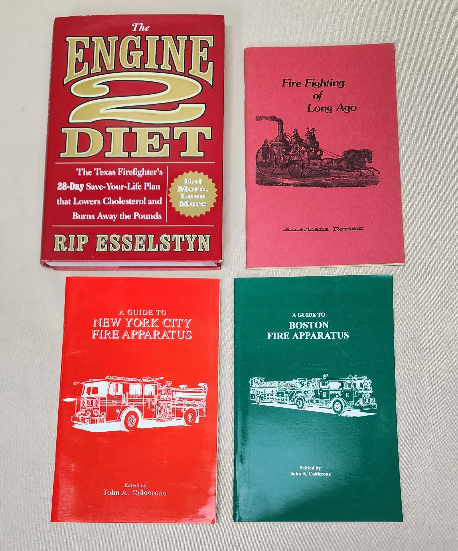 Lot of 4 Firefighting Books including Boston and FDNY (1 of 7)