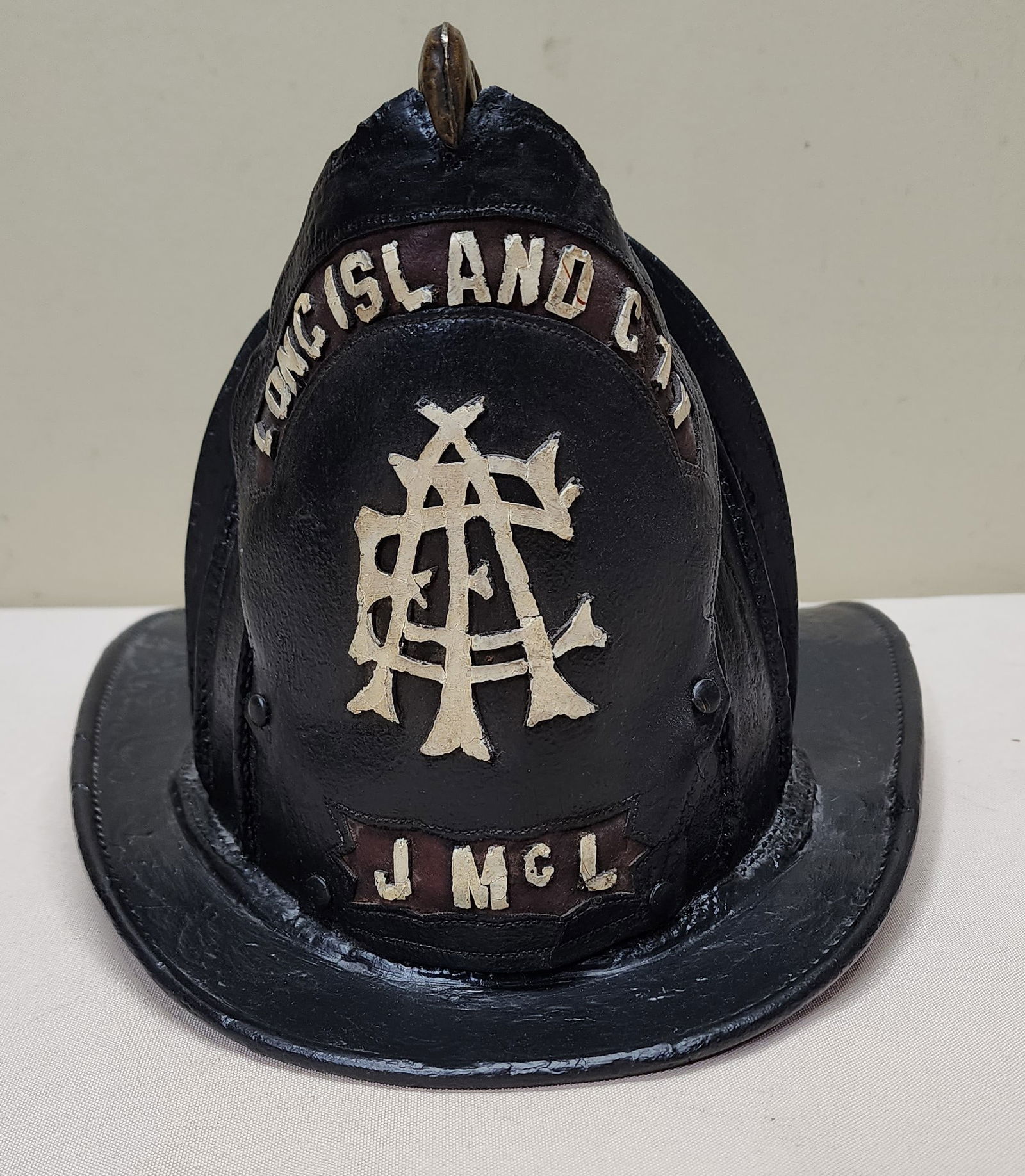 Long Island City High Eagle Fire Helmet (1 of 7)