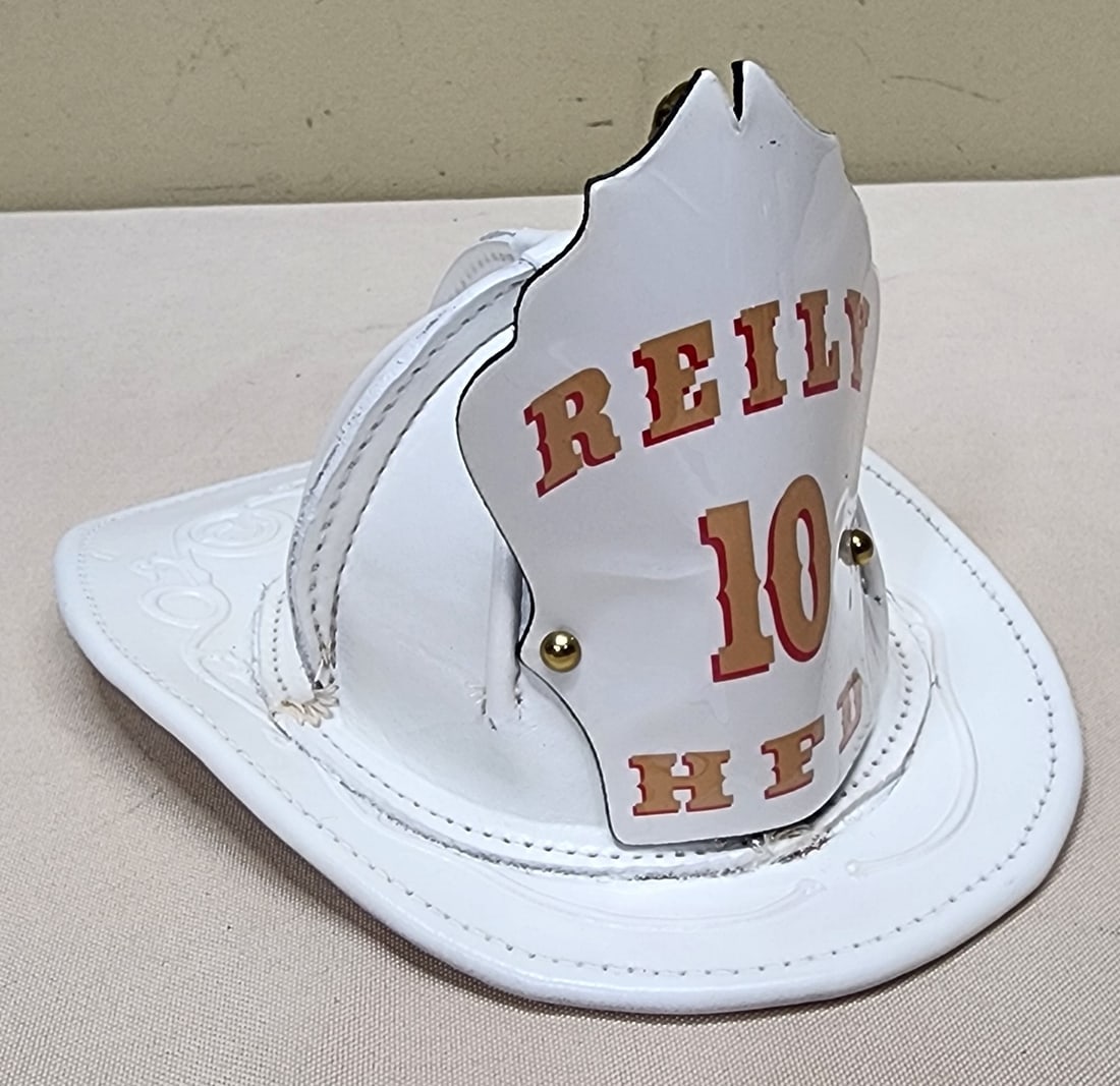 Miniature Leather Fire Helmet Harrisburg PA (1 of 4)