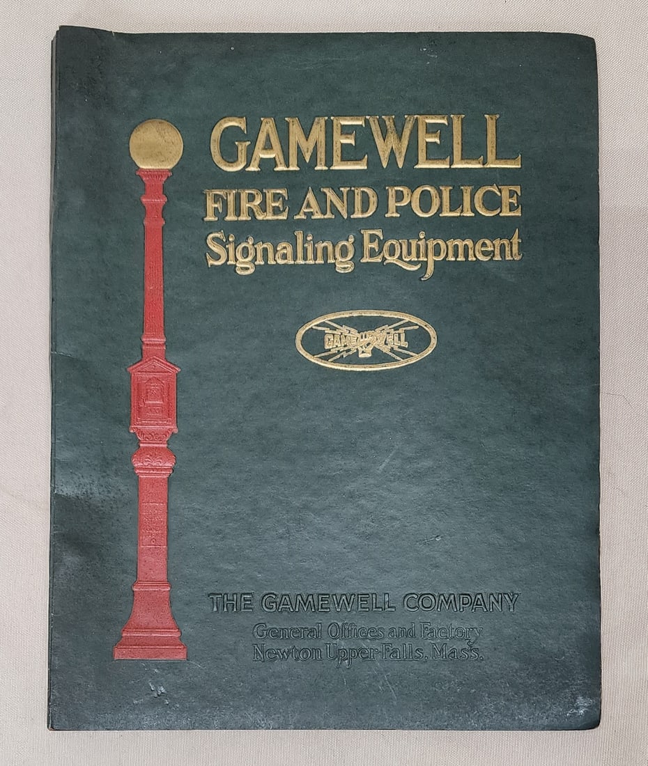 Gamewell Fire Alarm Advertising Book 1929 (1 of 9)