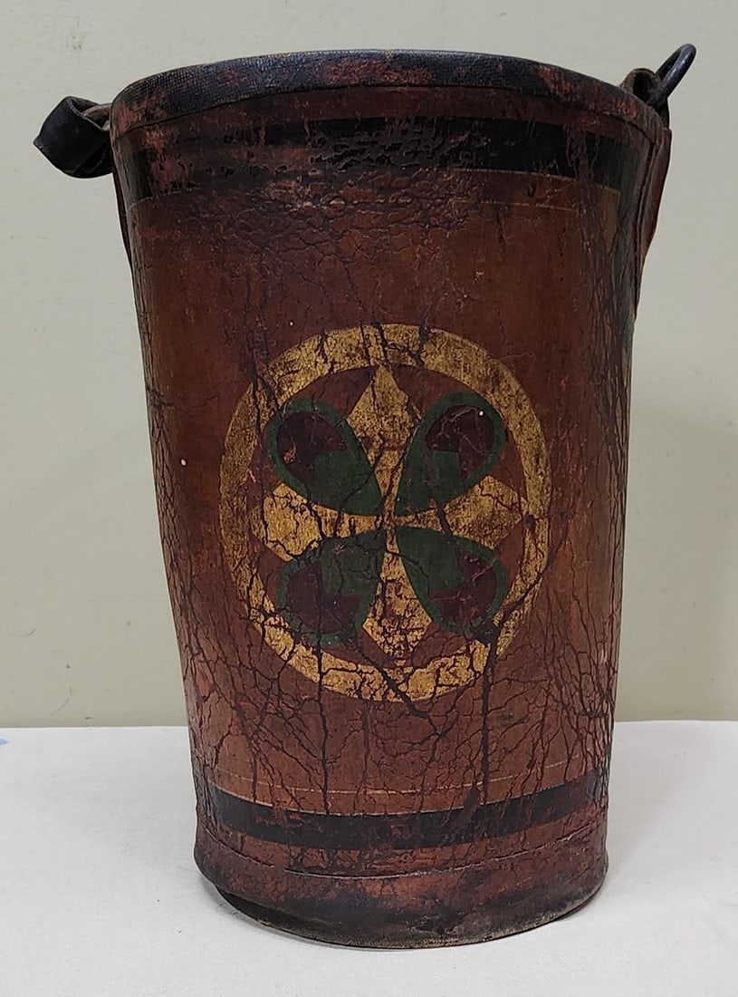 Painted Fire Bucket (1 of 6)