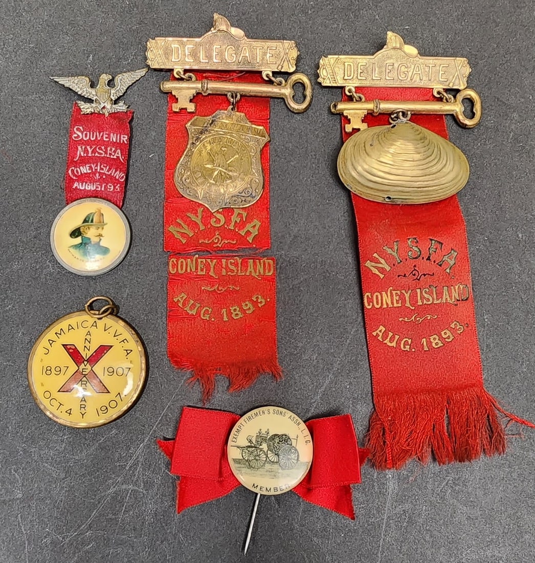Lot of New York City Fire Department Ribbons (1 of 2)