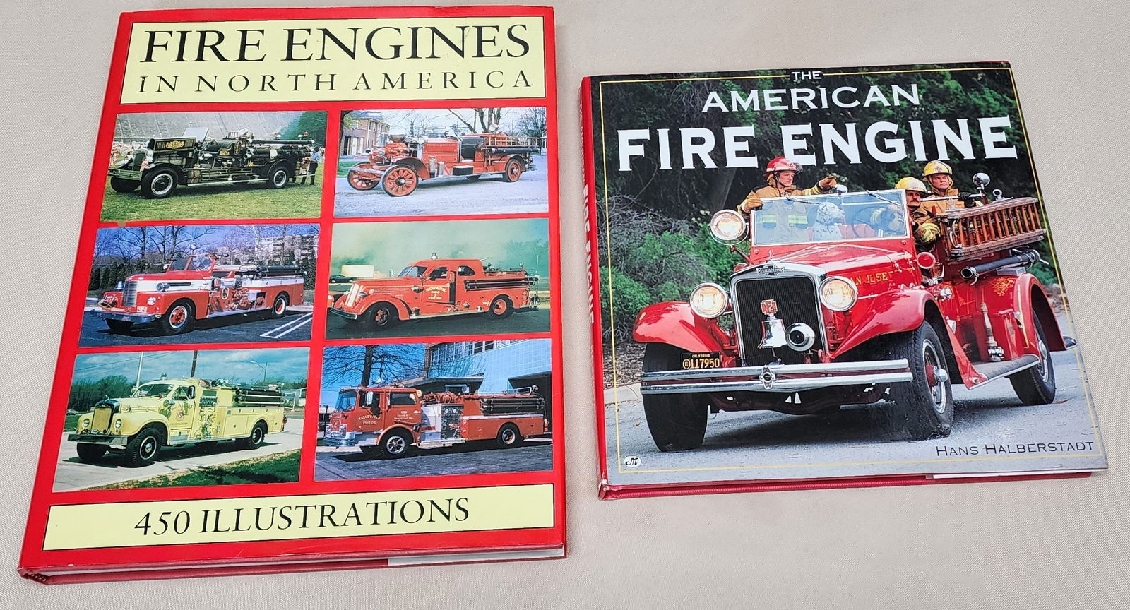 Lot of 2 Fire Department Books (1 of 1)
