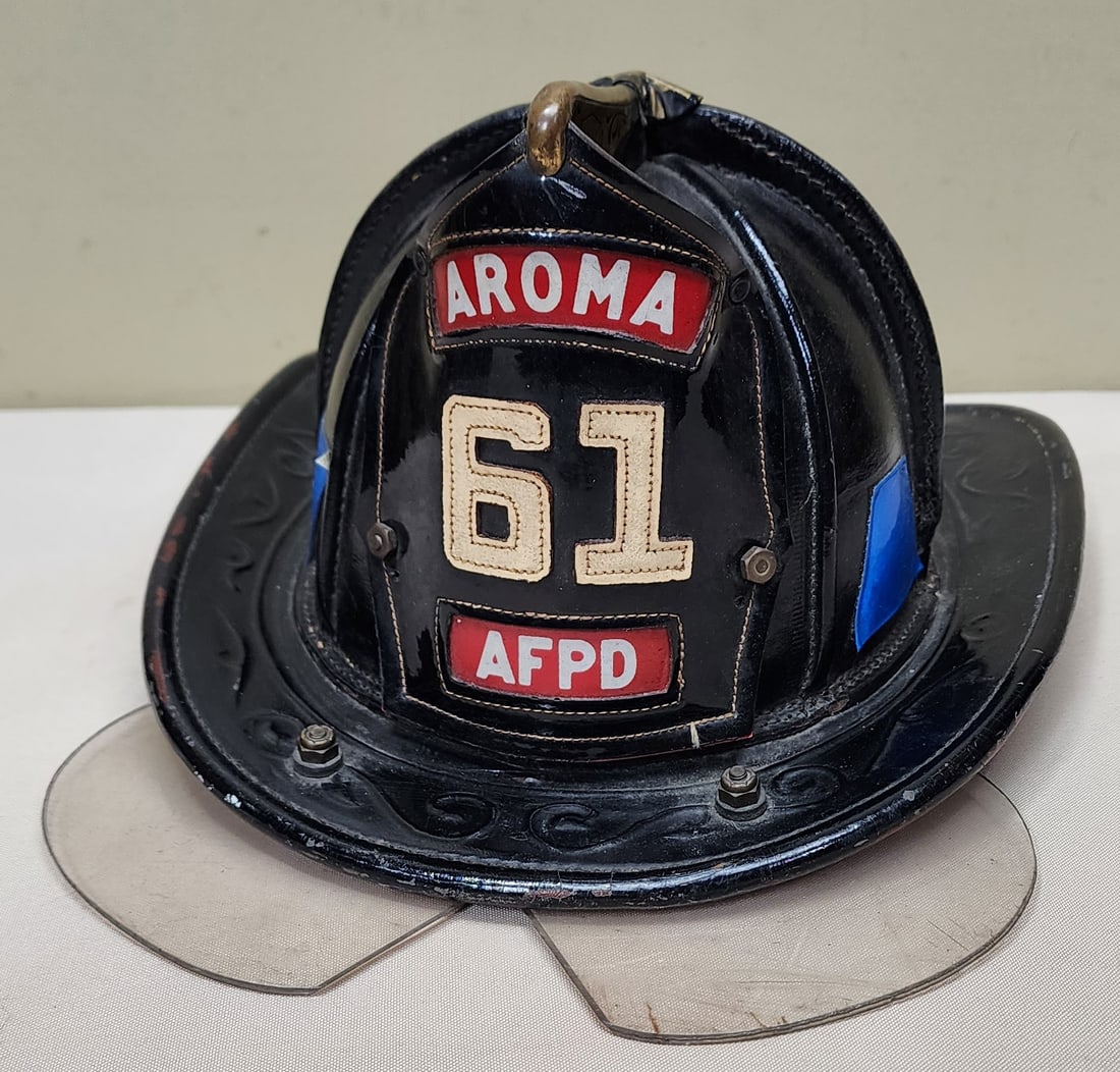 Cairns And Brothers Leather Fire Helmet Auction