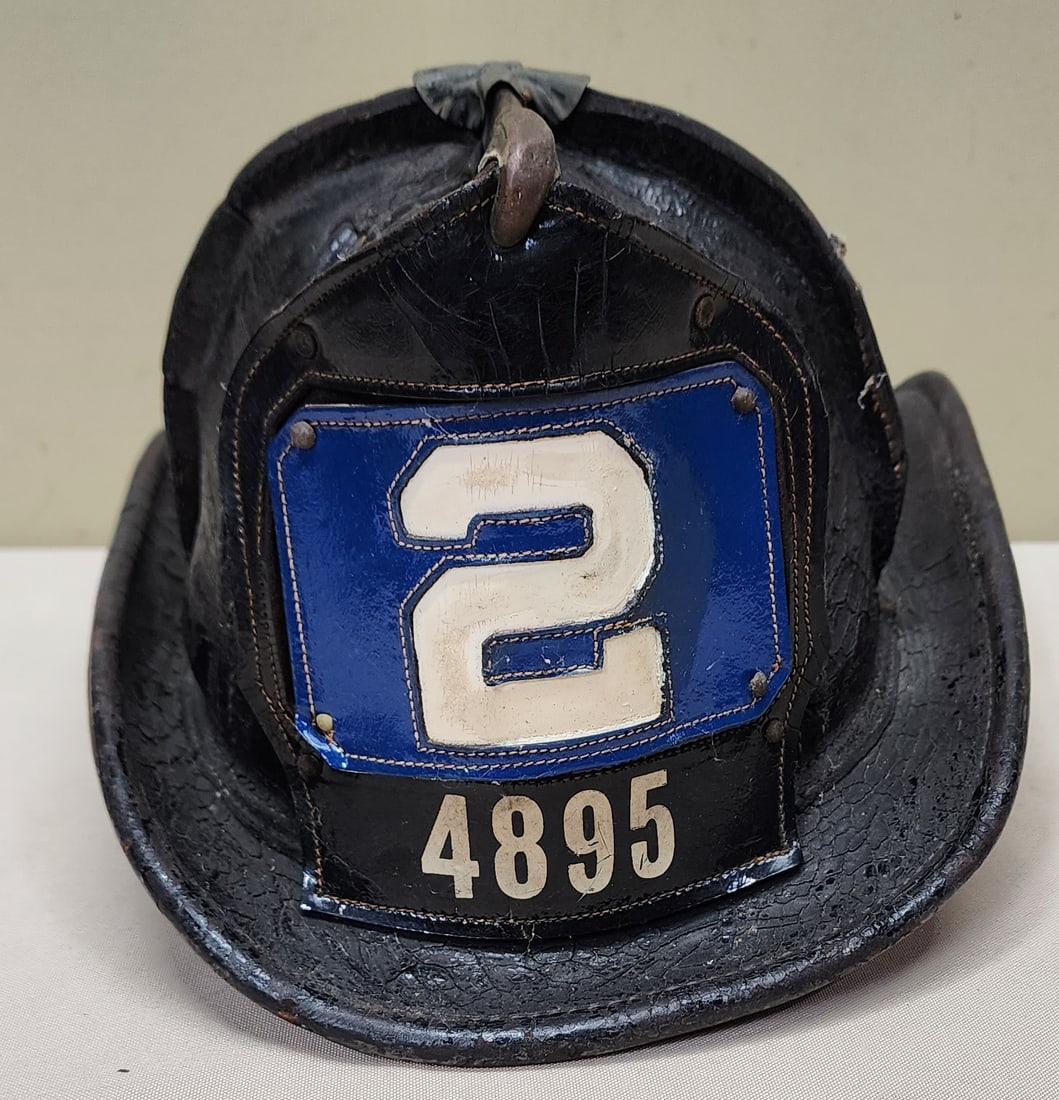 Fdny Rescue 2 Leather Fire Helmet Auction