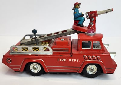 Japan Tin Fire Truck Toy