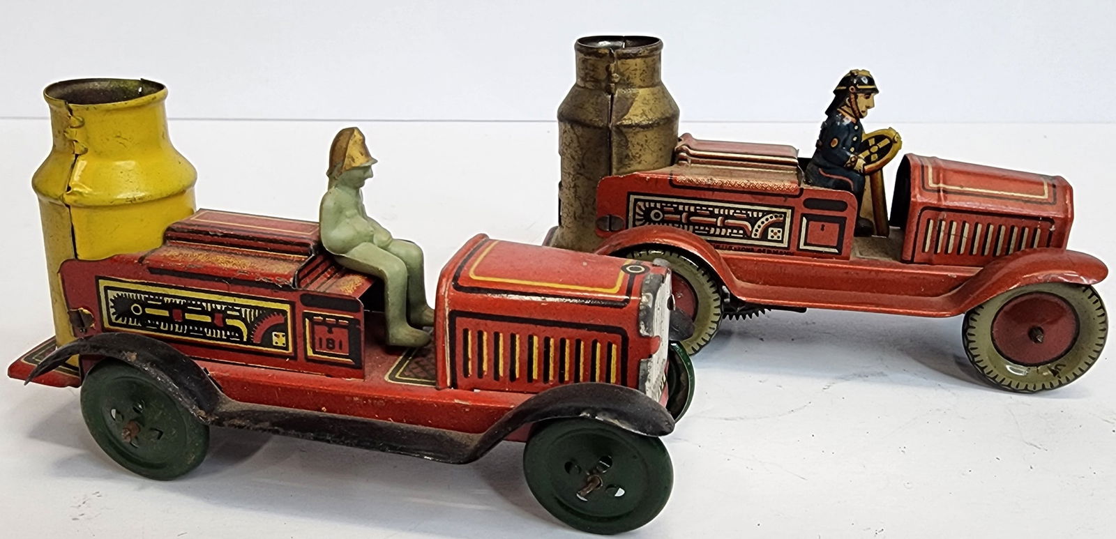 German Tin Fire Engines (1 of 4)