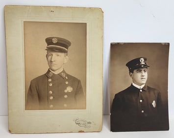 Lot of 2 Firefighter Photos