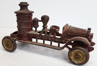 Cast Iron Steam Fire Engine