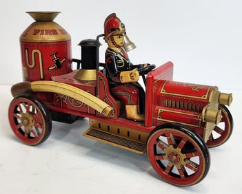 Tin Japan Friction Fire Engine