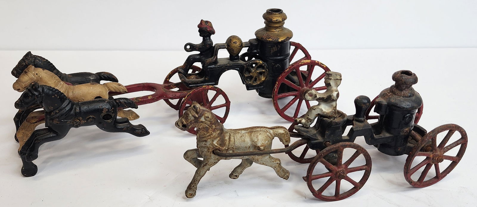 Lot of 2 Cast Iron Fire Toys (1 of 3)