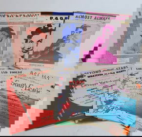 Large Collection of Sheet Music