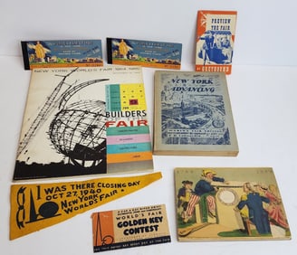 Lot of World's Fair Memorabilia