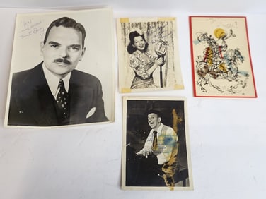 Lot of Autographed Memorabilia