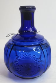 Cobalt Blue Hayward Fire Grenade Bottle