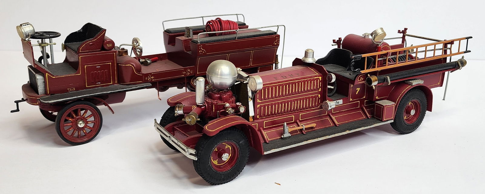Balsa Wood Scratch Build Fire Engines (1 of 3)