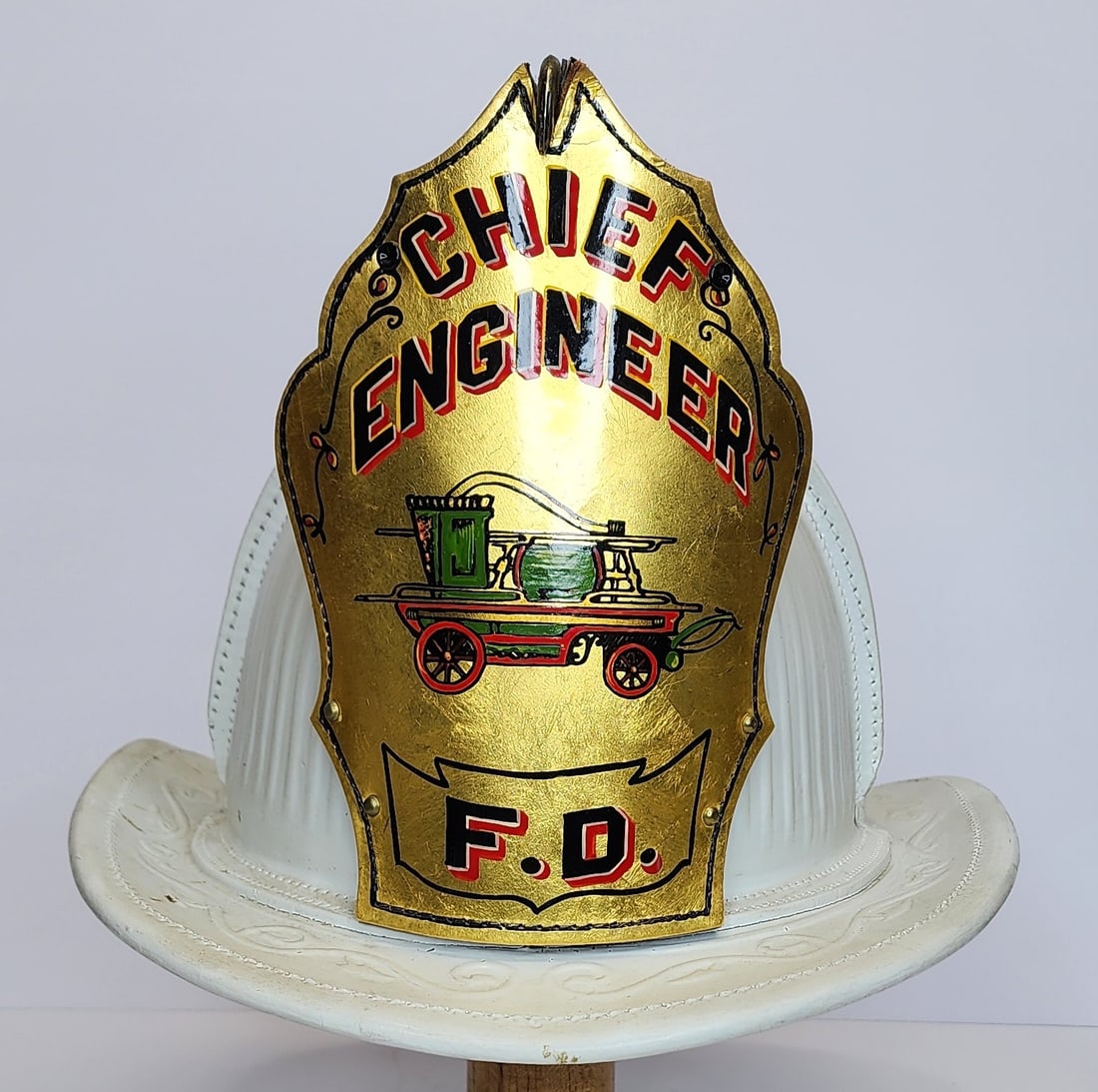 Cairns Leather High Eagle Fire Helmet (1 of 5)
