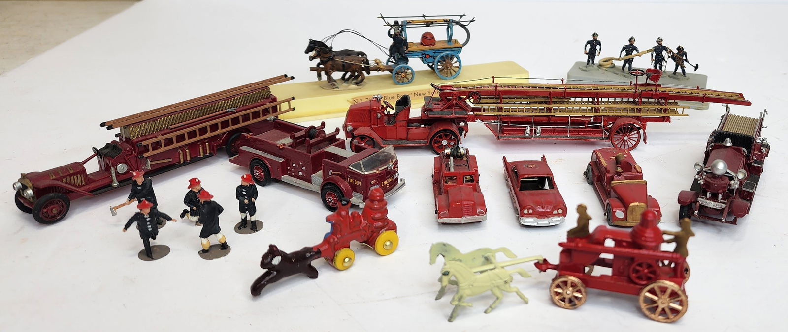 Lot of Miniature Fire Engine Toys (1 of 2)