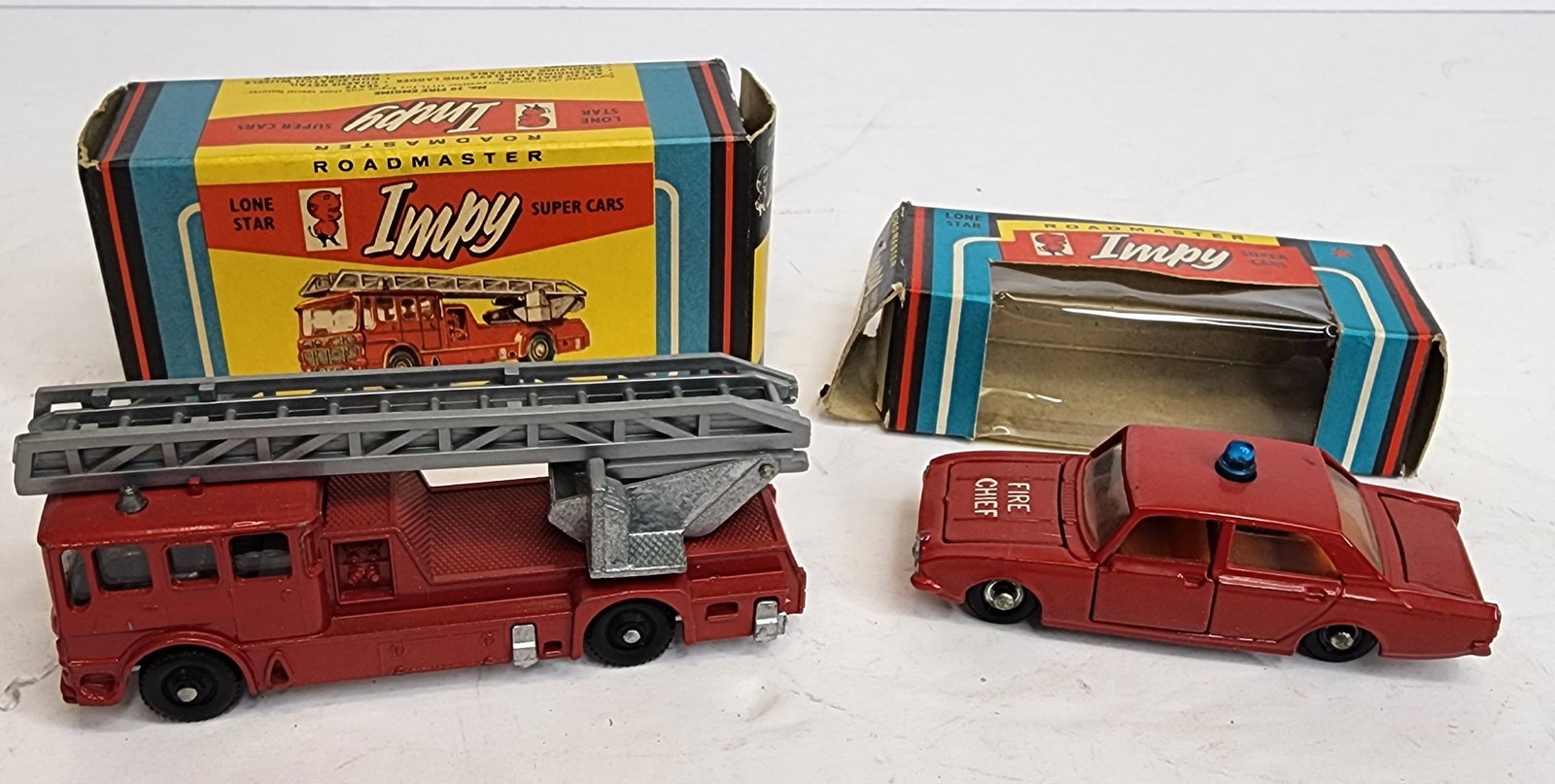 Lot of 2 Fire Truck Toys in Boxes (1 of 2)