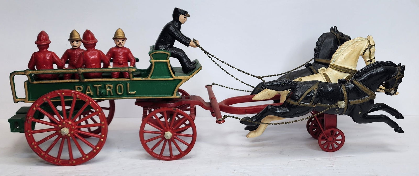 Reproduction Cast Iron Fire Patrol Wagon (1 of 2)