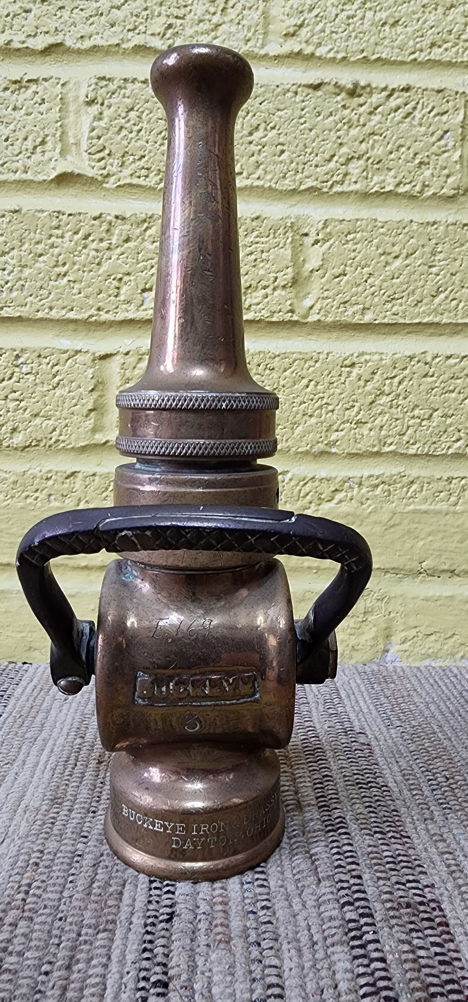 Buckeye Brass Fire Hose Nozzle (1 of 3)