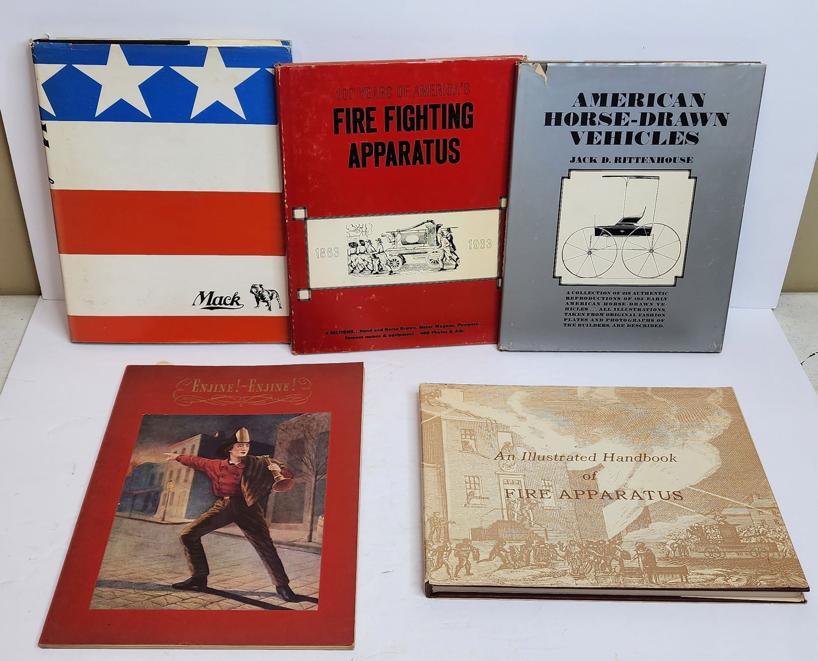 Lot of Firefighting Books (1 of 1)