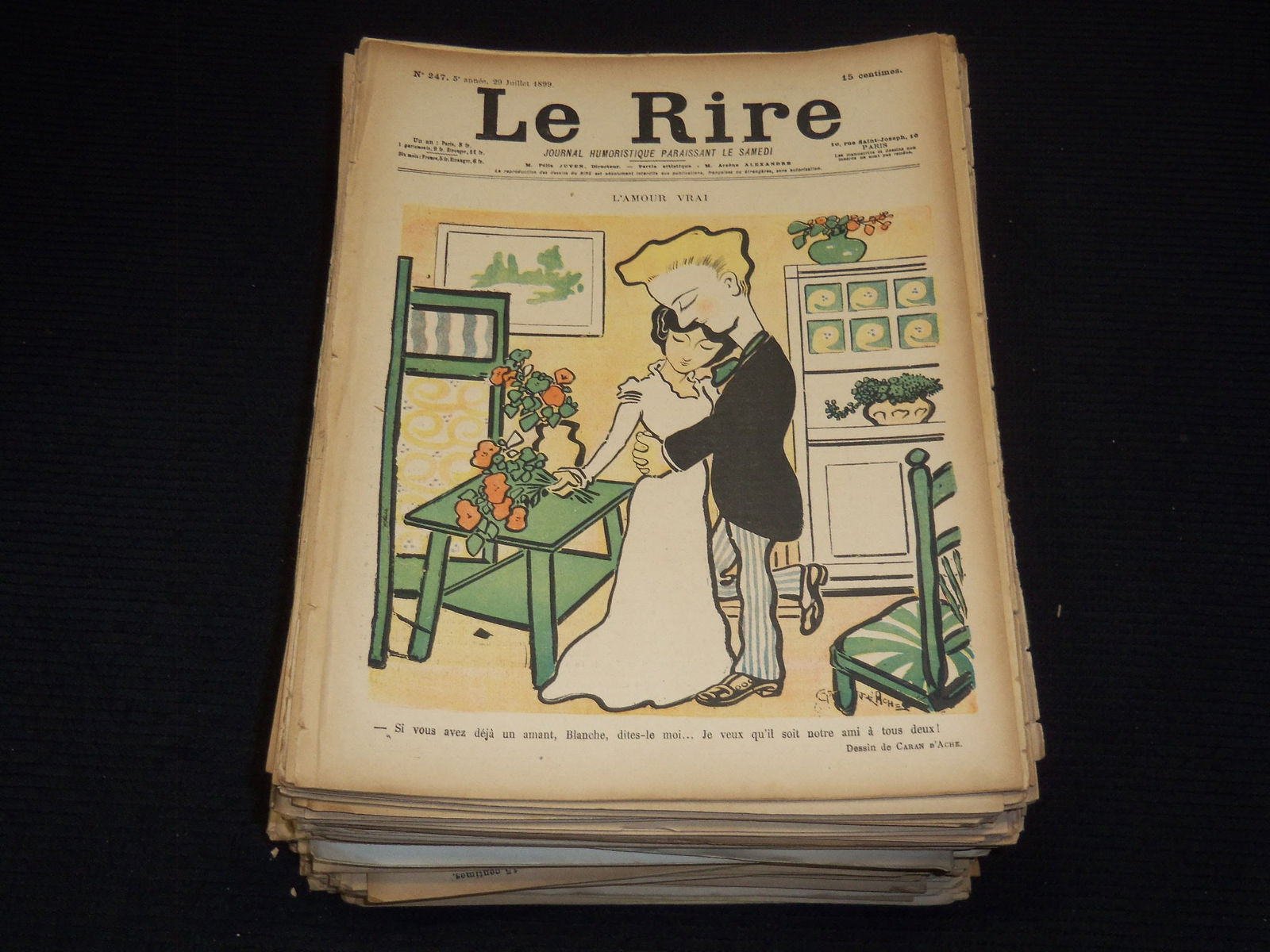 1890'S-1900'S LE RIRE FRENCH MAGAZINES - 100+ ISSUES (1 of 6)