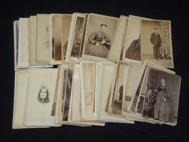 1800'S REAL PHOTOS - 69 PHOTOS - 2 1/4" X 4"