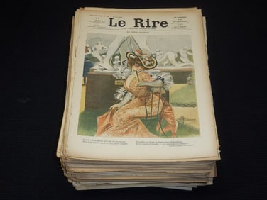 1900'S LE RIRE FRENCH MAGAZINES - 100+ ISSUES