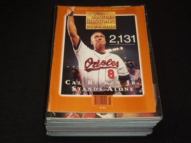 BALTIMORE ORIOLES PUBLICATIONS - 21 PIECES